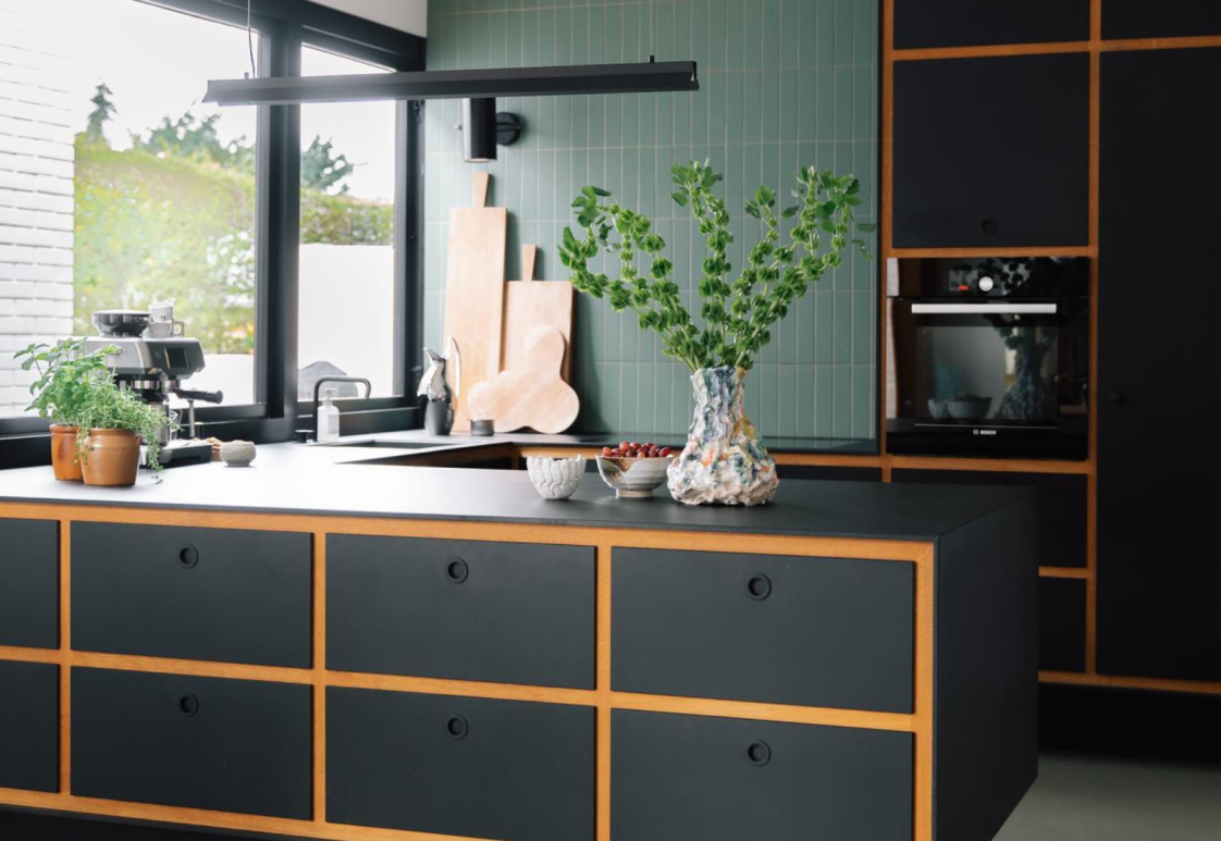Futuristic kitchen