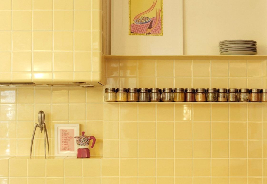 Yellow kitchen