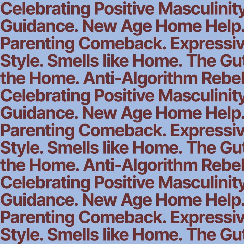 wordcloud of TrendBible's predicted 2026 trends